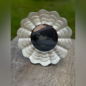 New!  Silver Floral Photo Frame by Rachel Zoe
